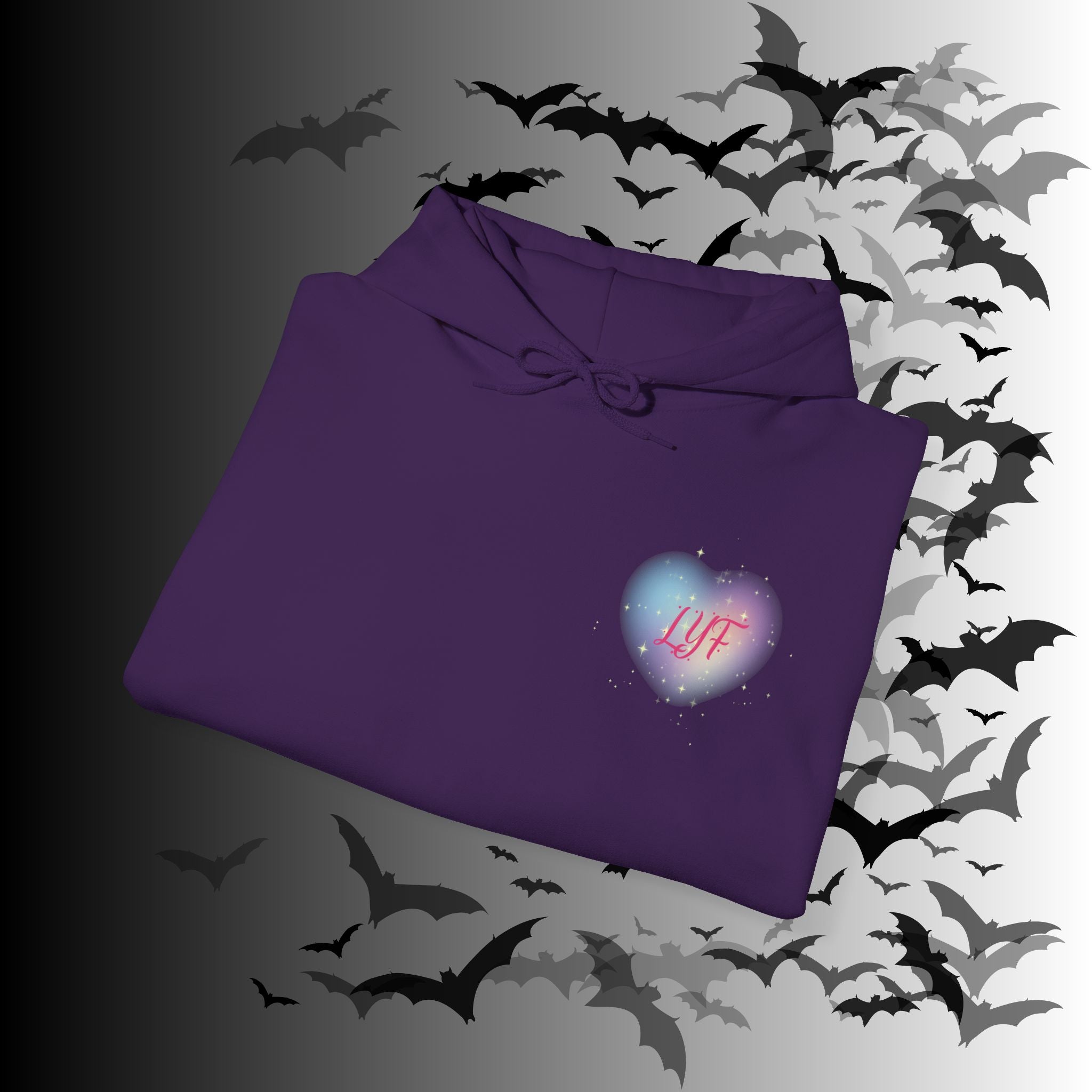 Love You Forever Skeleton Hoodie — Gothic Valentine's Couples Pullover