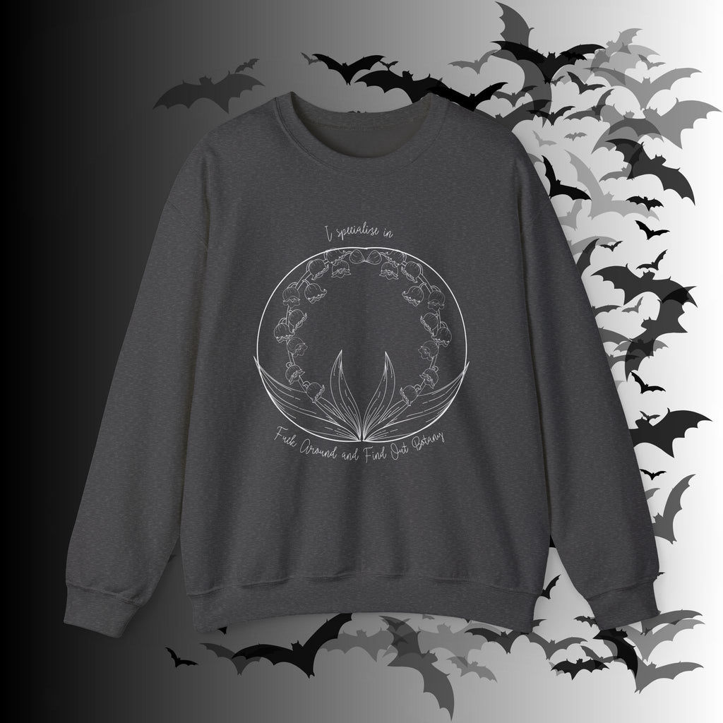 Witchy Botanist Crewneck Sweatshirt — F*ck Around and Find Out Botany