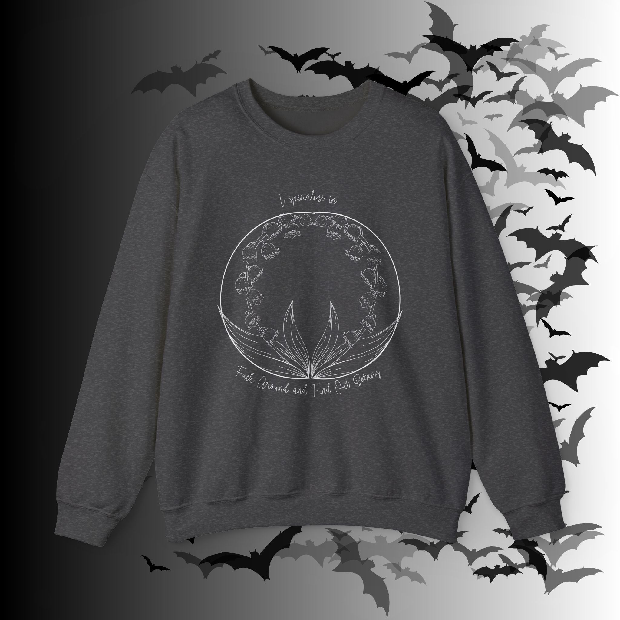 Witchy Botanist Crewneck Sweatshirt — F*ck Around and Find Out Botany