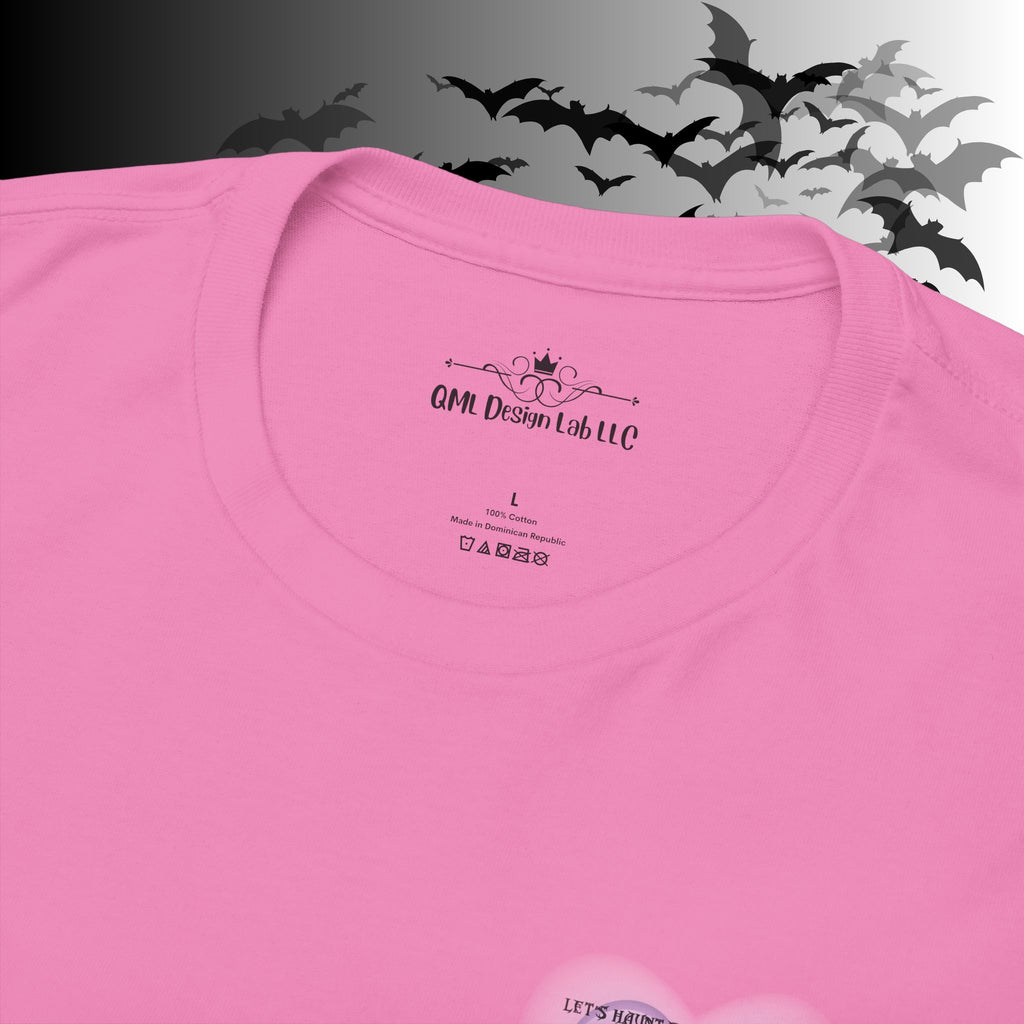 "Let's Haunt People Together Forever" Ghost Couples T-Shirt — Matching Halloween Tee