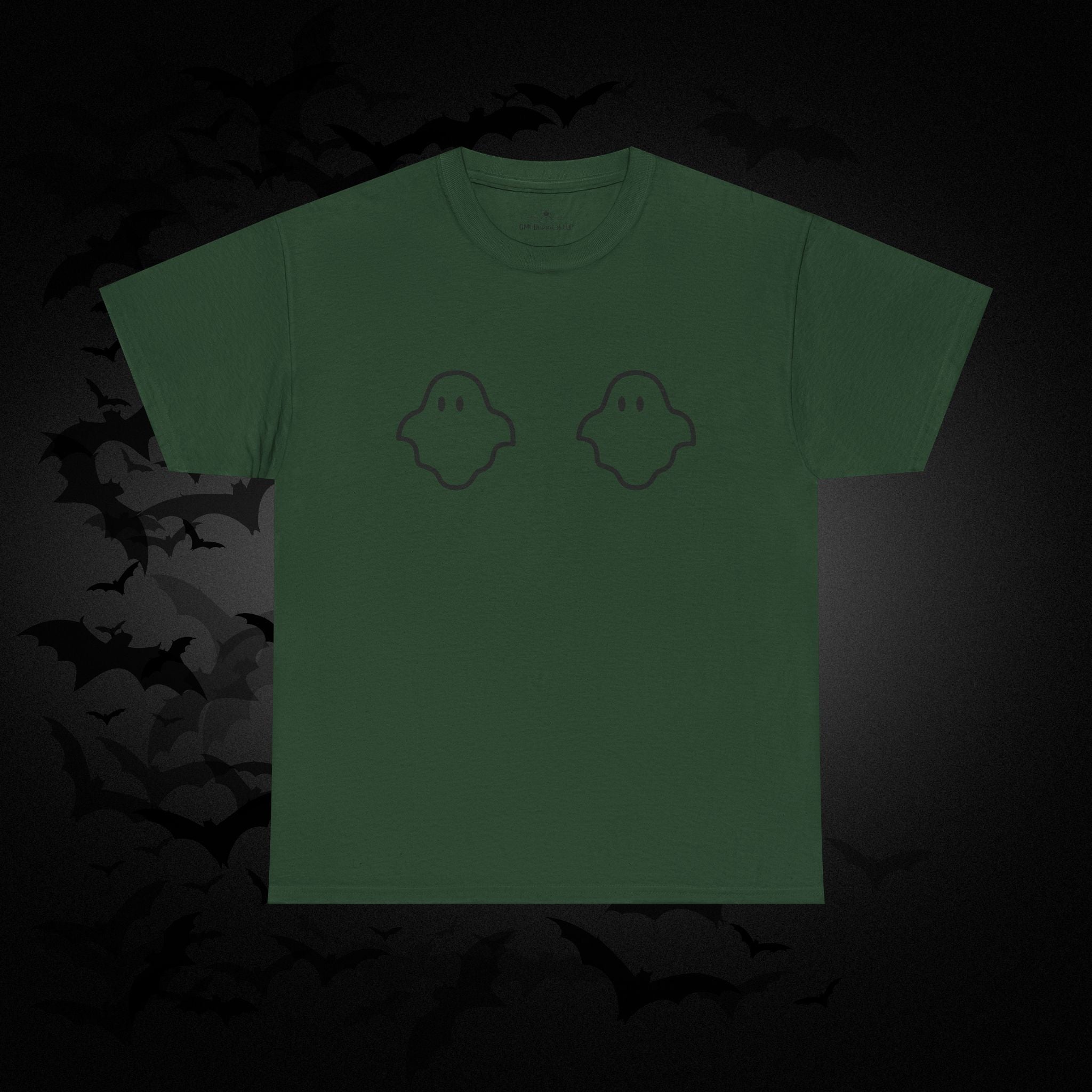 "Boo-bies" Ghost Pun Halloween T-Shirt — Funny Spooky Season Tee