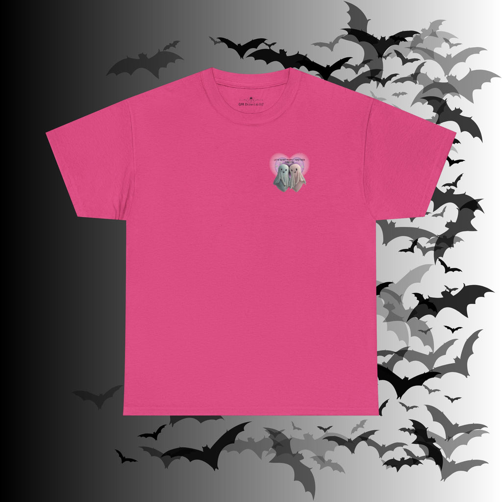 "Let's Haunt People Together Forever" Ghost Couples T-Shirt — Matching Halloween Tee