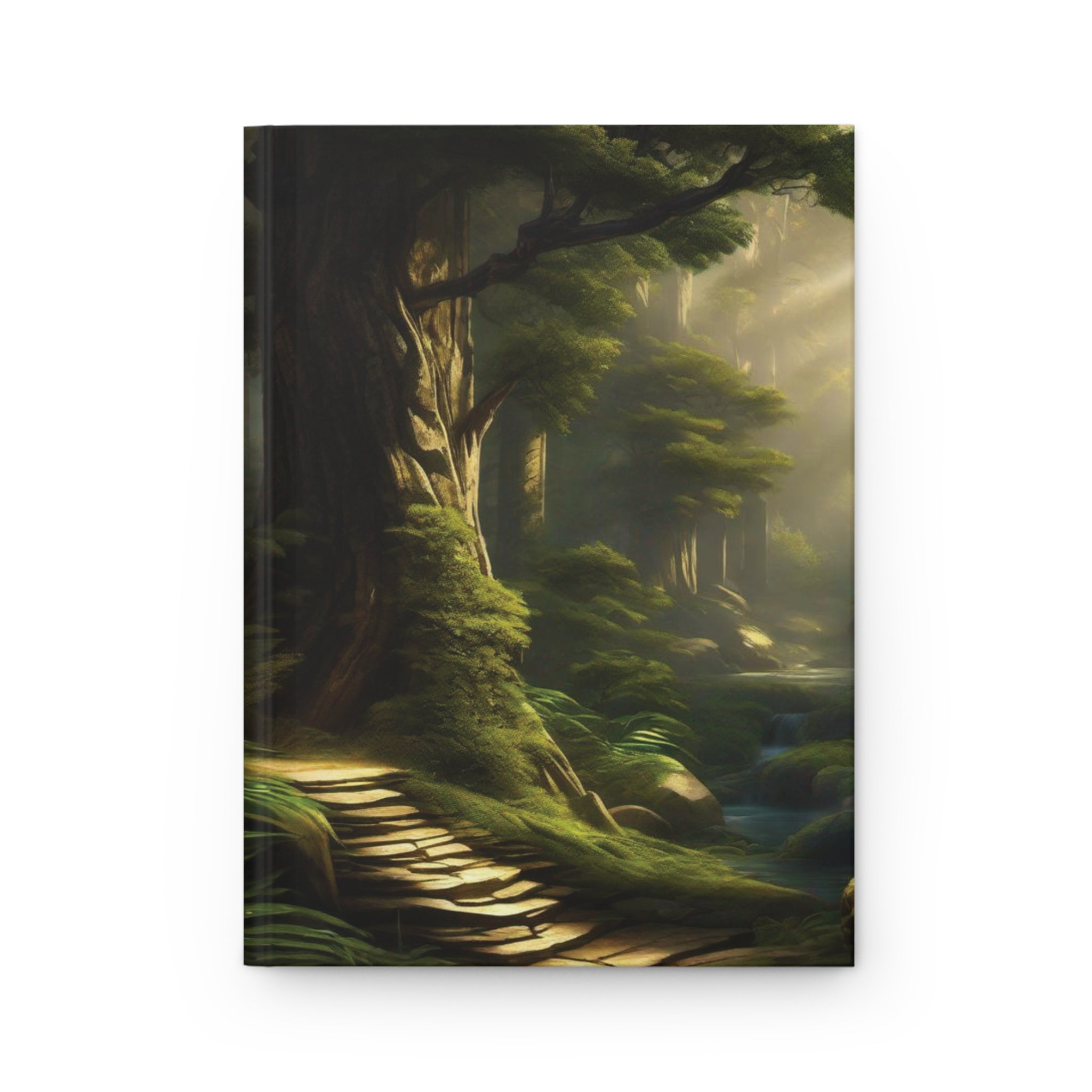 Dark Academia Forest Witch Journal – Hardcover Lined Magical Forest Notebook