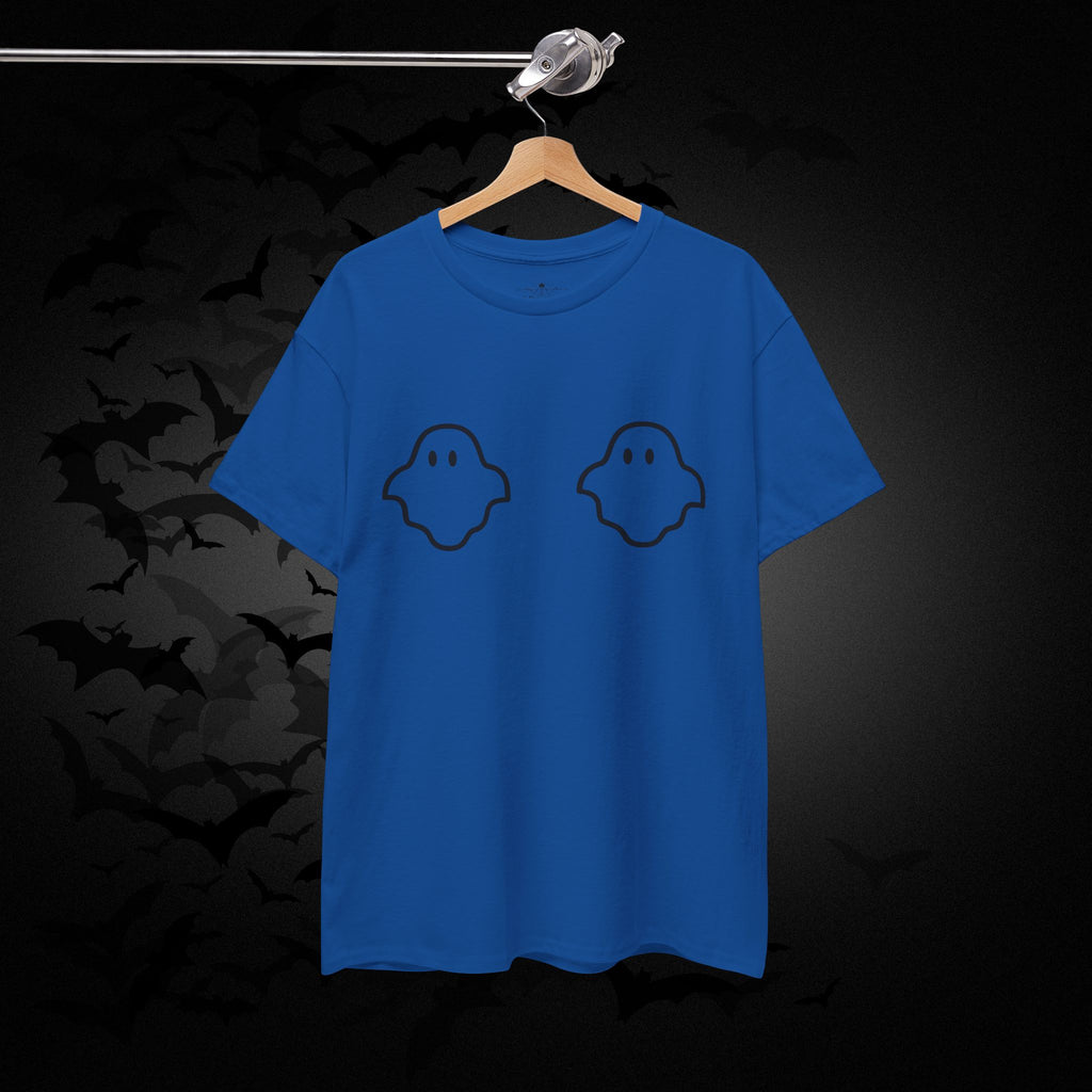 "Boo-bies" Ghost Pun Halloween T-Shirt — Funny Spooky Season Tee