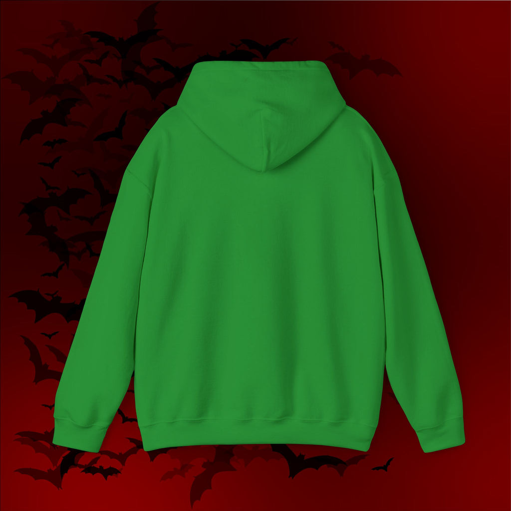 Merry Creepmas Hoodie — Gothic Christmas Skull Santa Pullover