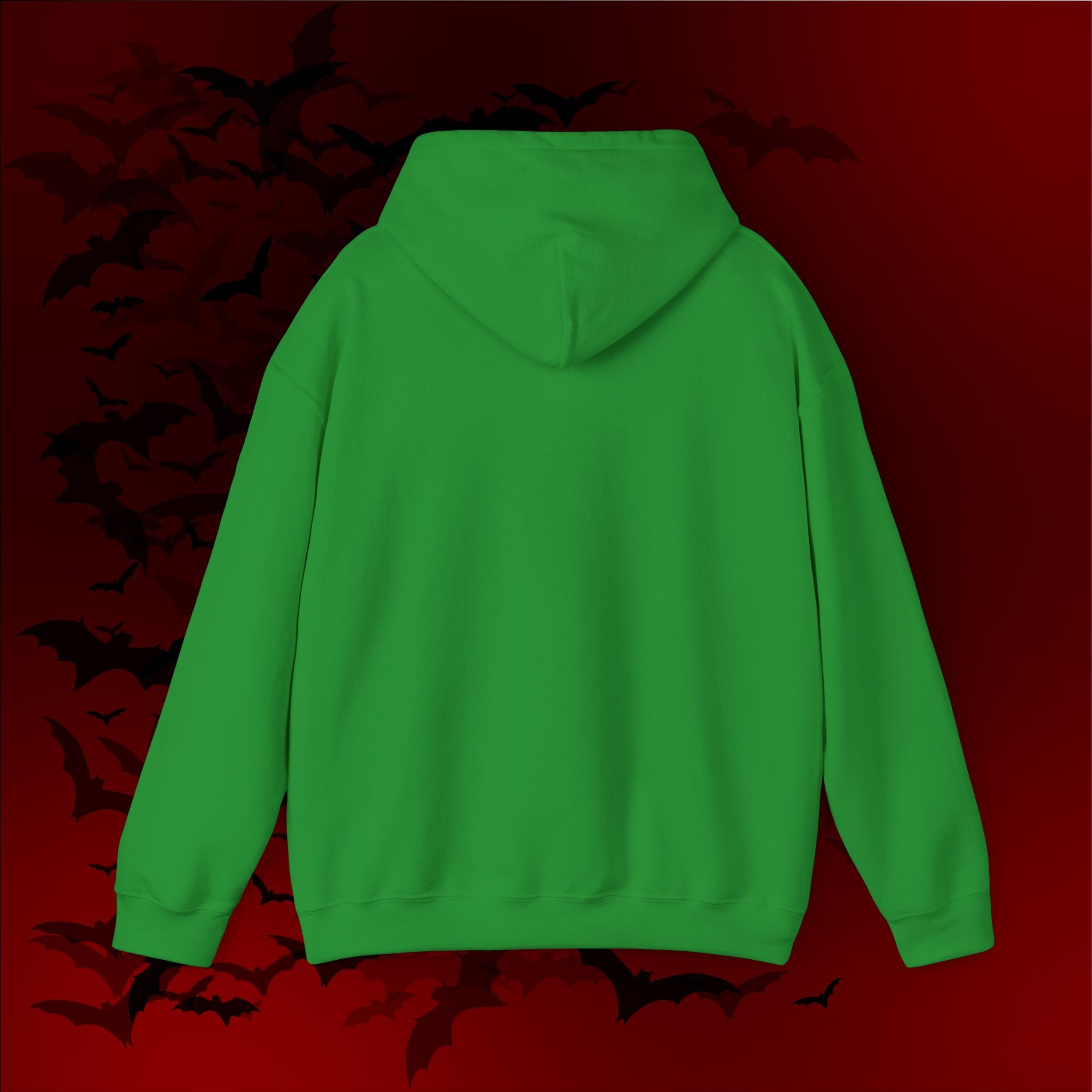 Merry Creepmas Hoodie — Gothic Christmas Skull Santa Pullover