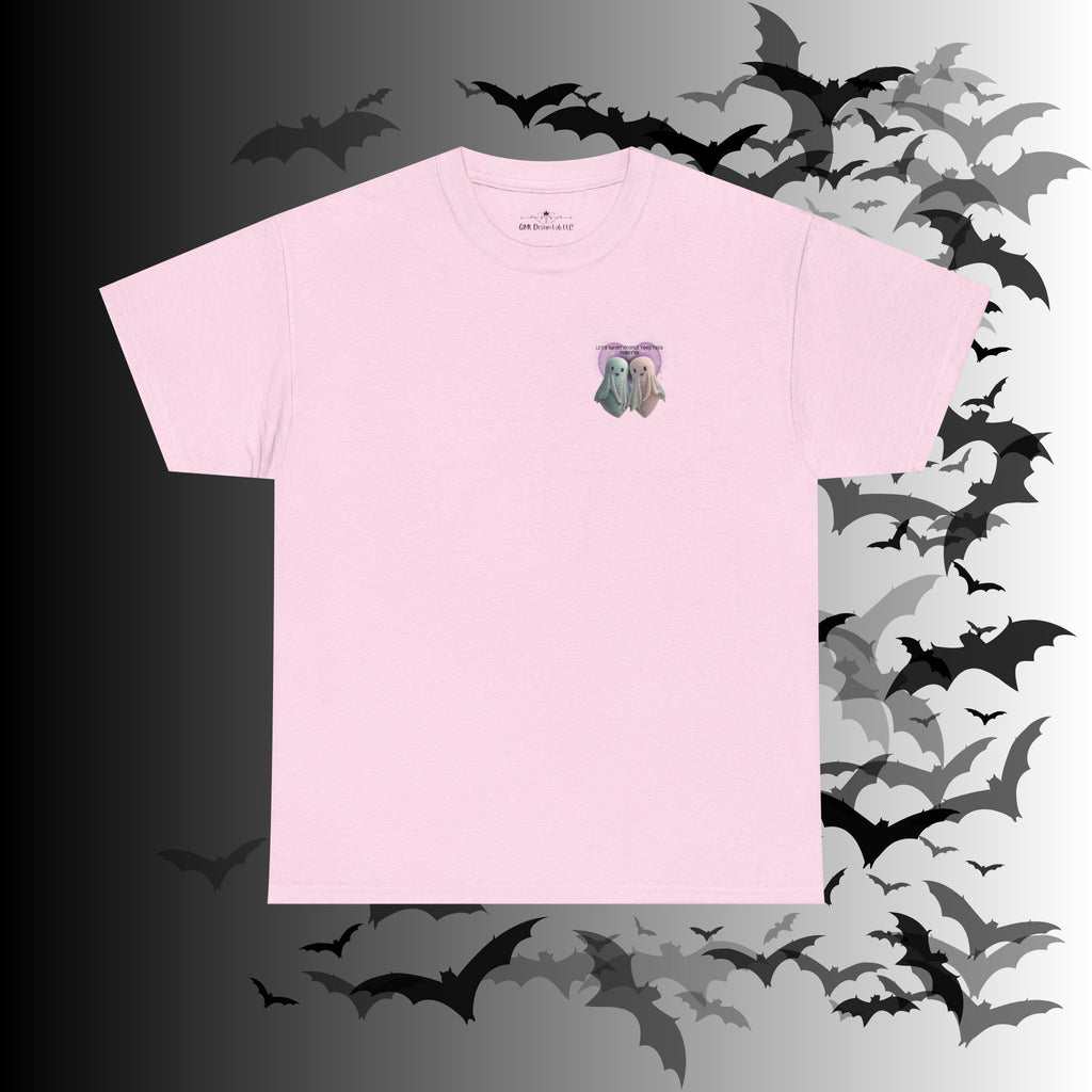 "Let's Haunt People Together Forever" Ghost Couples T-Shirt — Matching Halloween Tee
