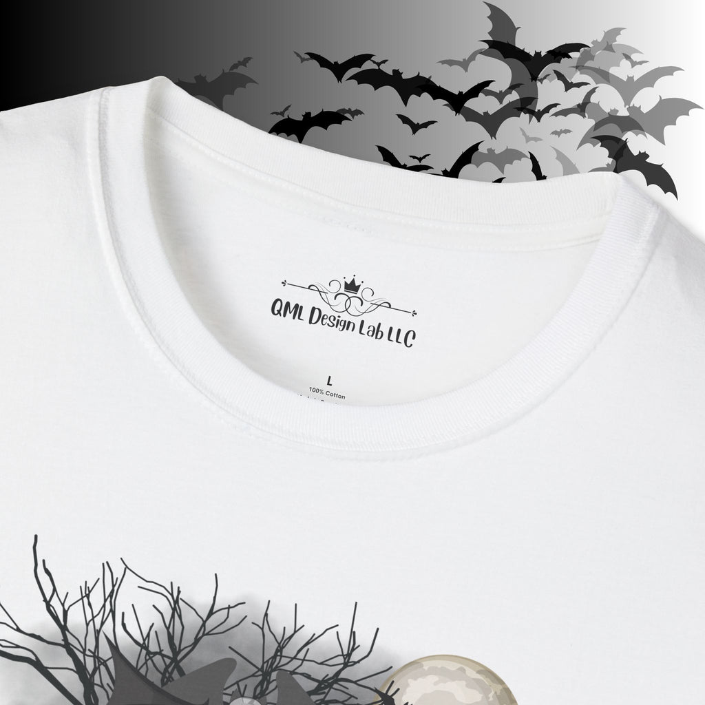 "Here Lies My Last F*ck" Gothic Gravestone T-Shirt — Spooky Humor Tee