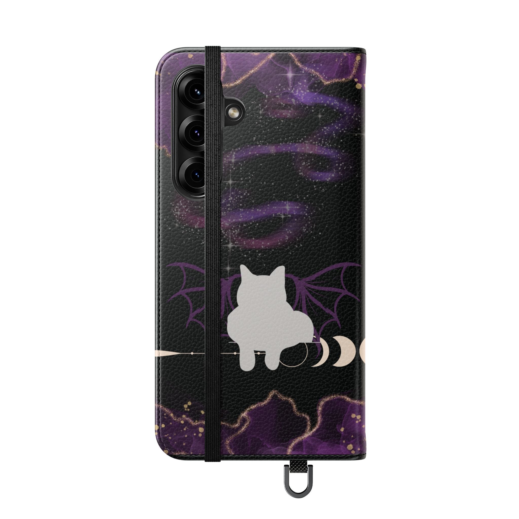 Copy of Goth Botanical Flip Wallet Case for iPhone and Samsung Galaxy Phones