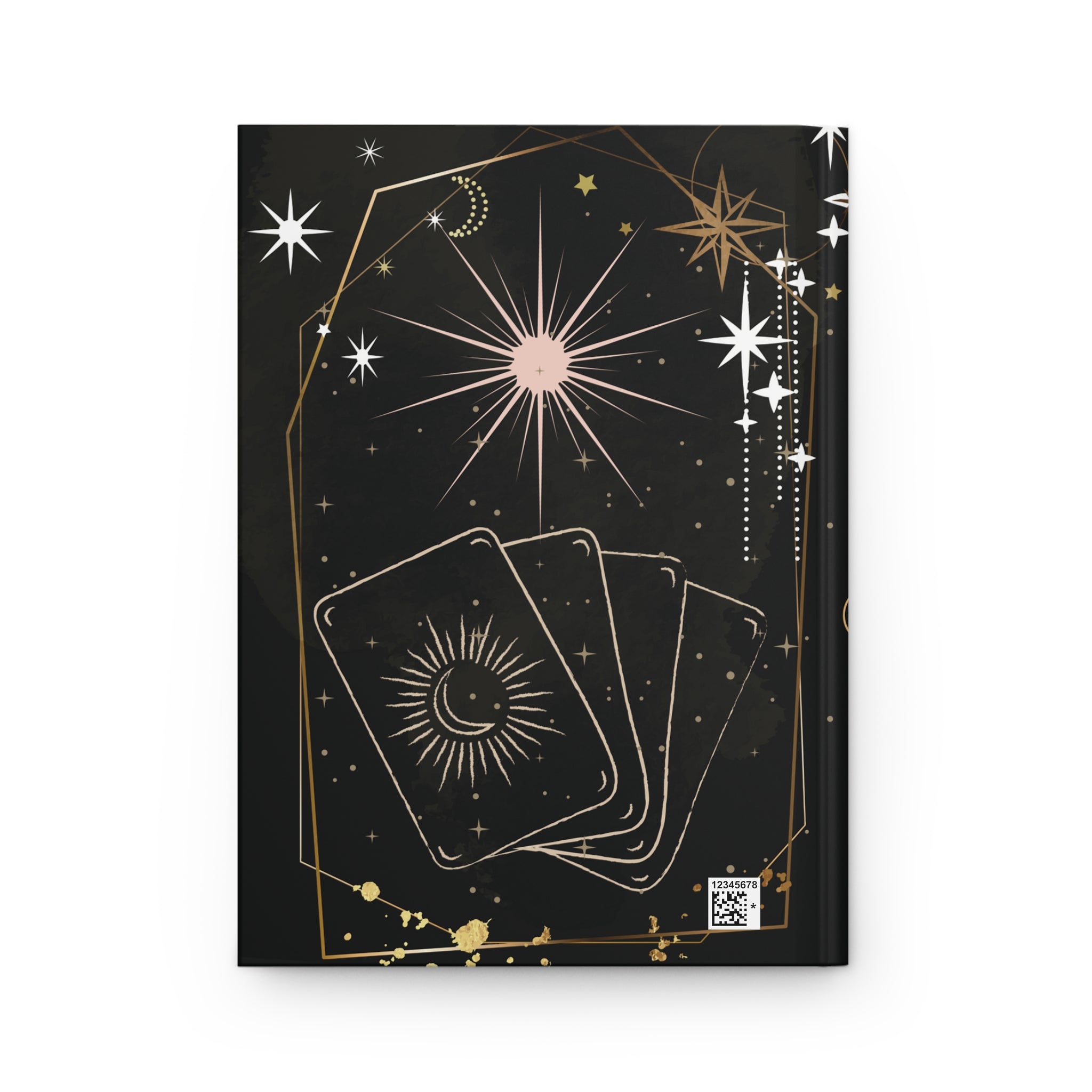 Personalized Book of Fate Journal — Celestial Tarot Hardcover Spell Book