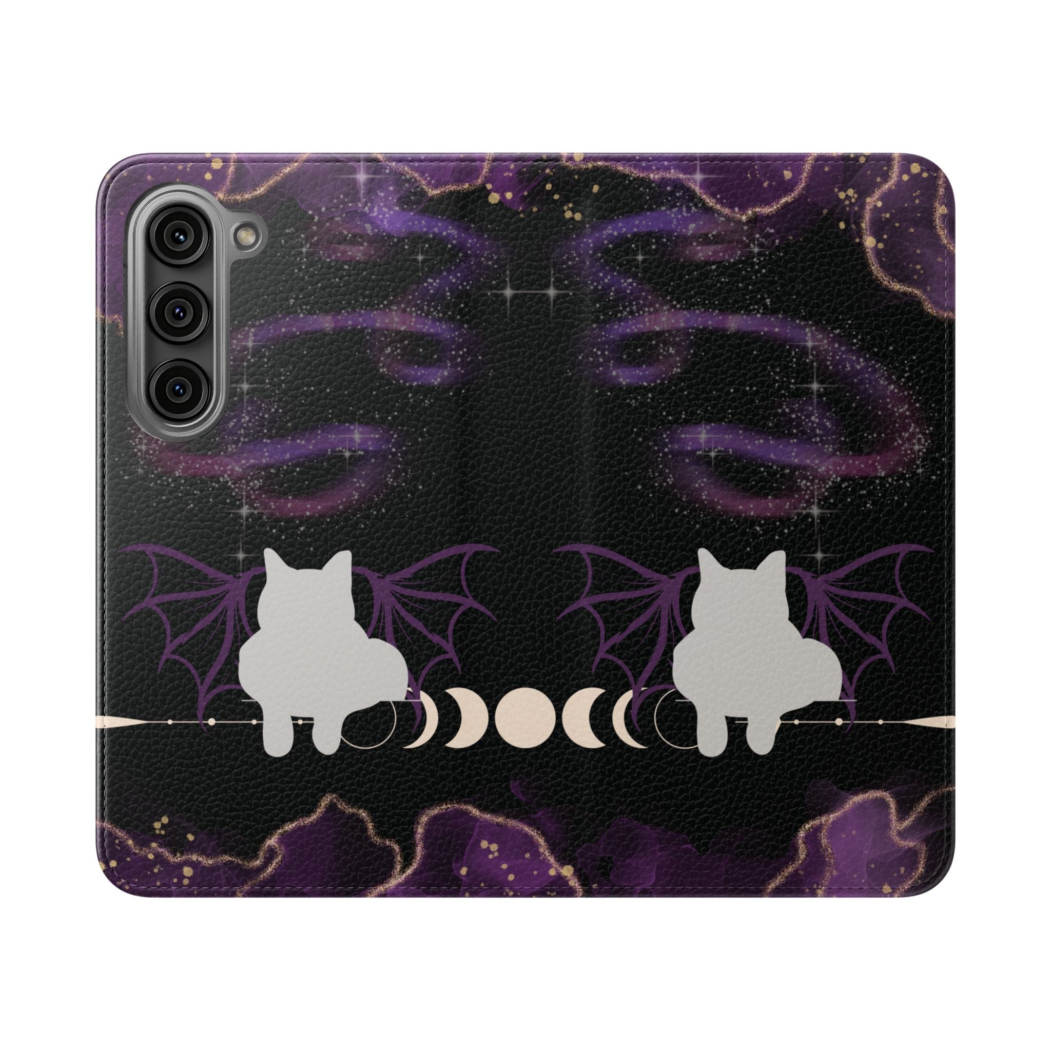 Copy of Goth Botanical Flip Wallet Case for iPhone and Samsung Galaxy Phones