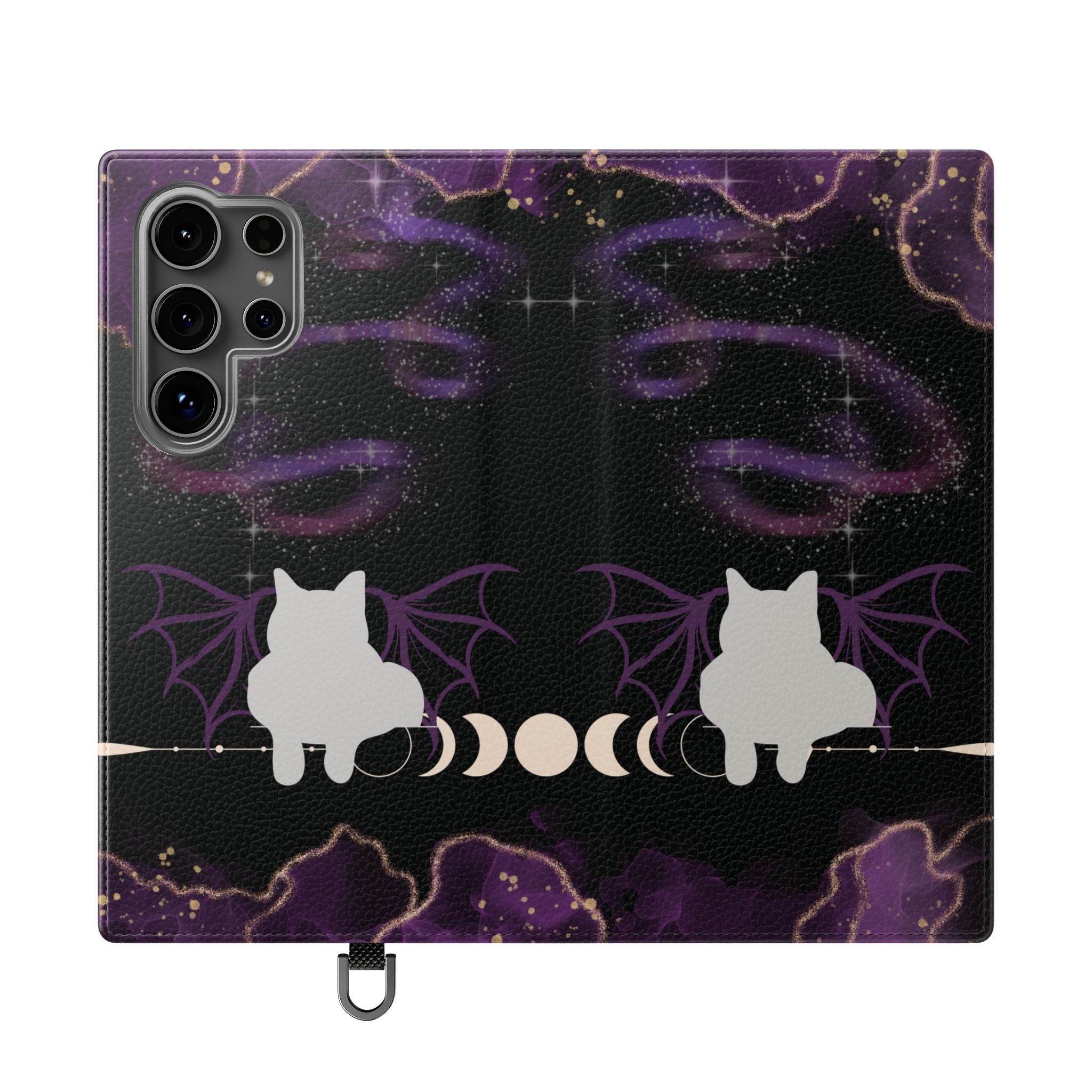 Copy of Goth Botanical Flip Wallet Case for iPhone and Samsung Galaxy Phones