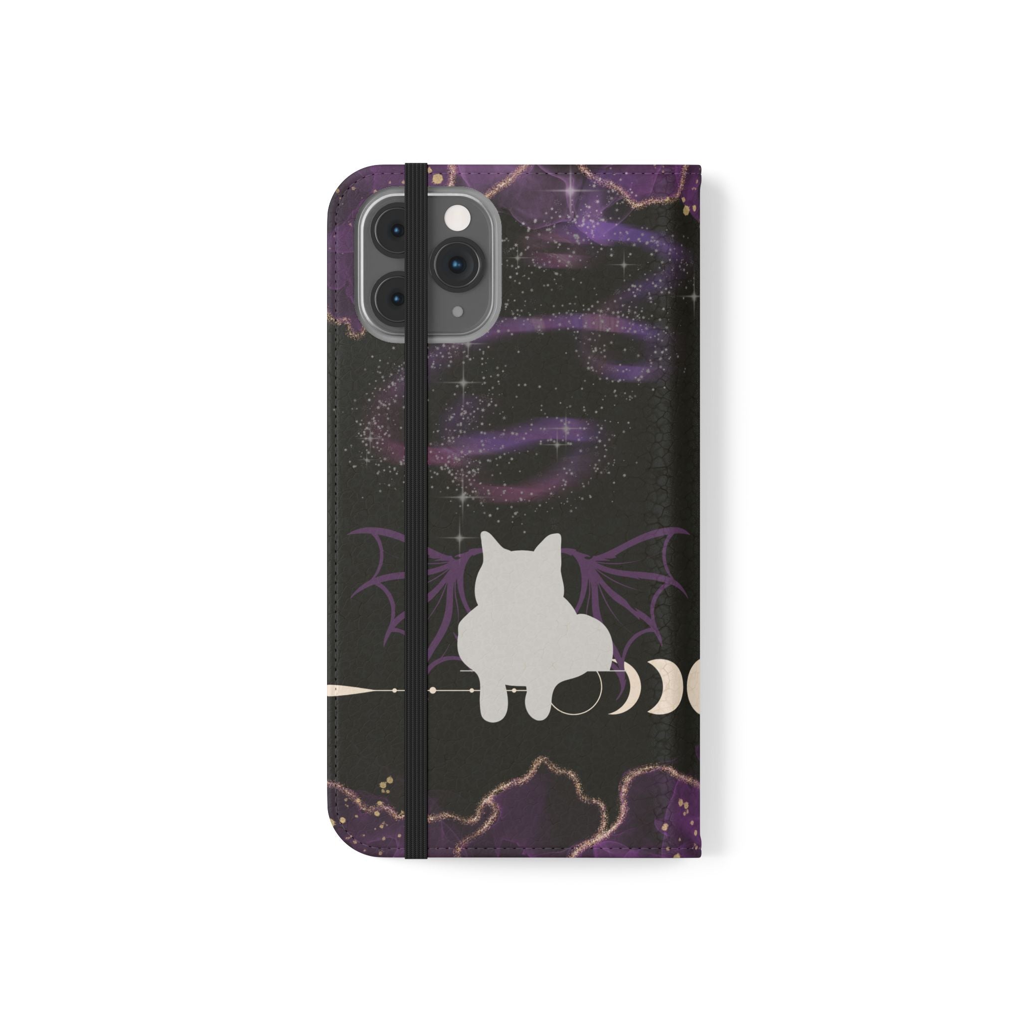 Copy of Goth Botanical Flip Wallet Case for iPhone and Samsung Galaxy Phones