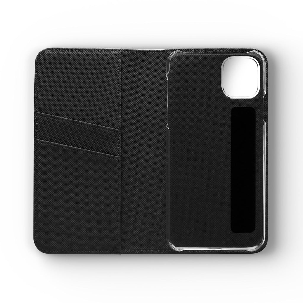 Romantic Goth Wallet Flip Case - Goth Botanical Phone Case