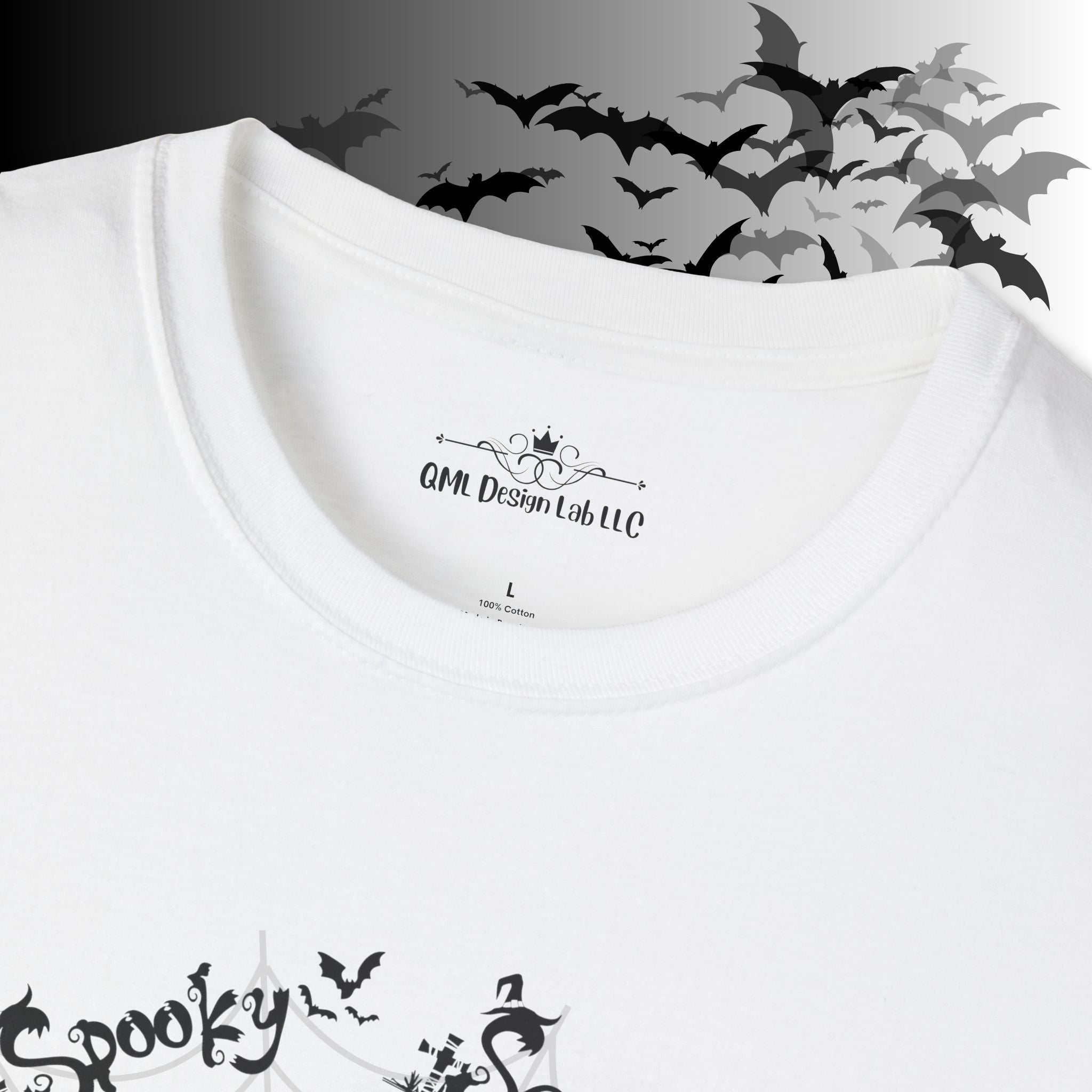Spooky Season Kawaii Cat Halloween T-Shirt — Cat Lover Tee
