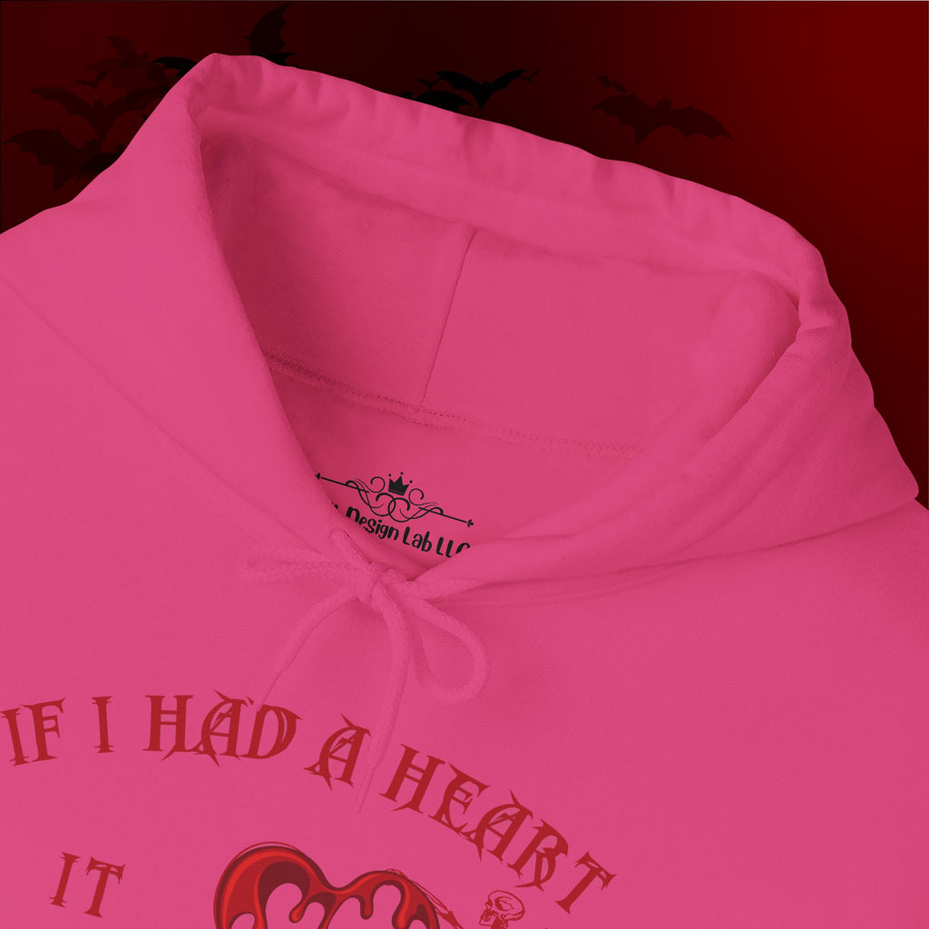 If I Had a Heart It Would Be Yours Hoodie — Gothic Valentine's Day Pullover