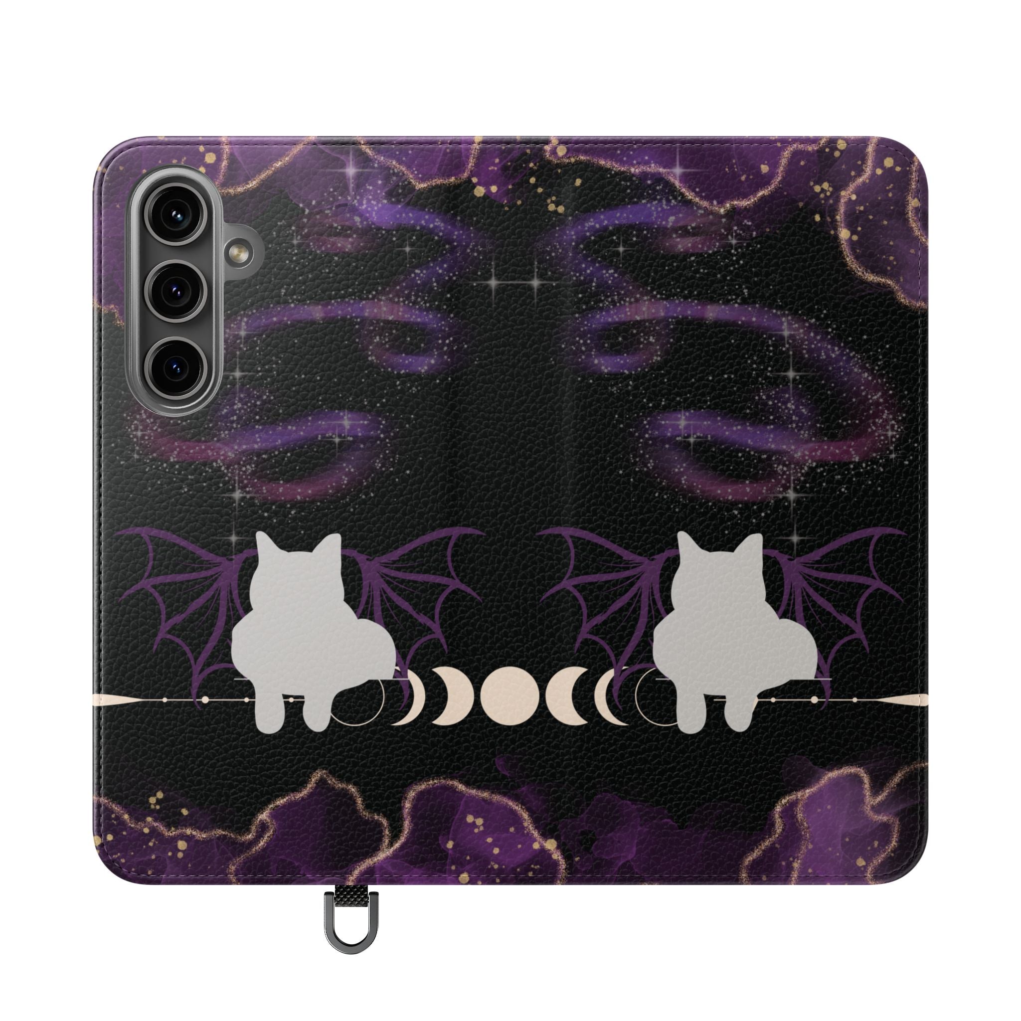 Copy of Goth Botanical Flip Wallet Case for iPhone and Samsung Galaxy Phones
