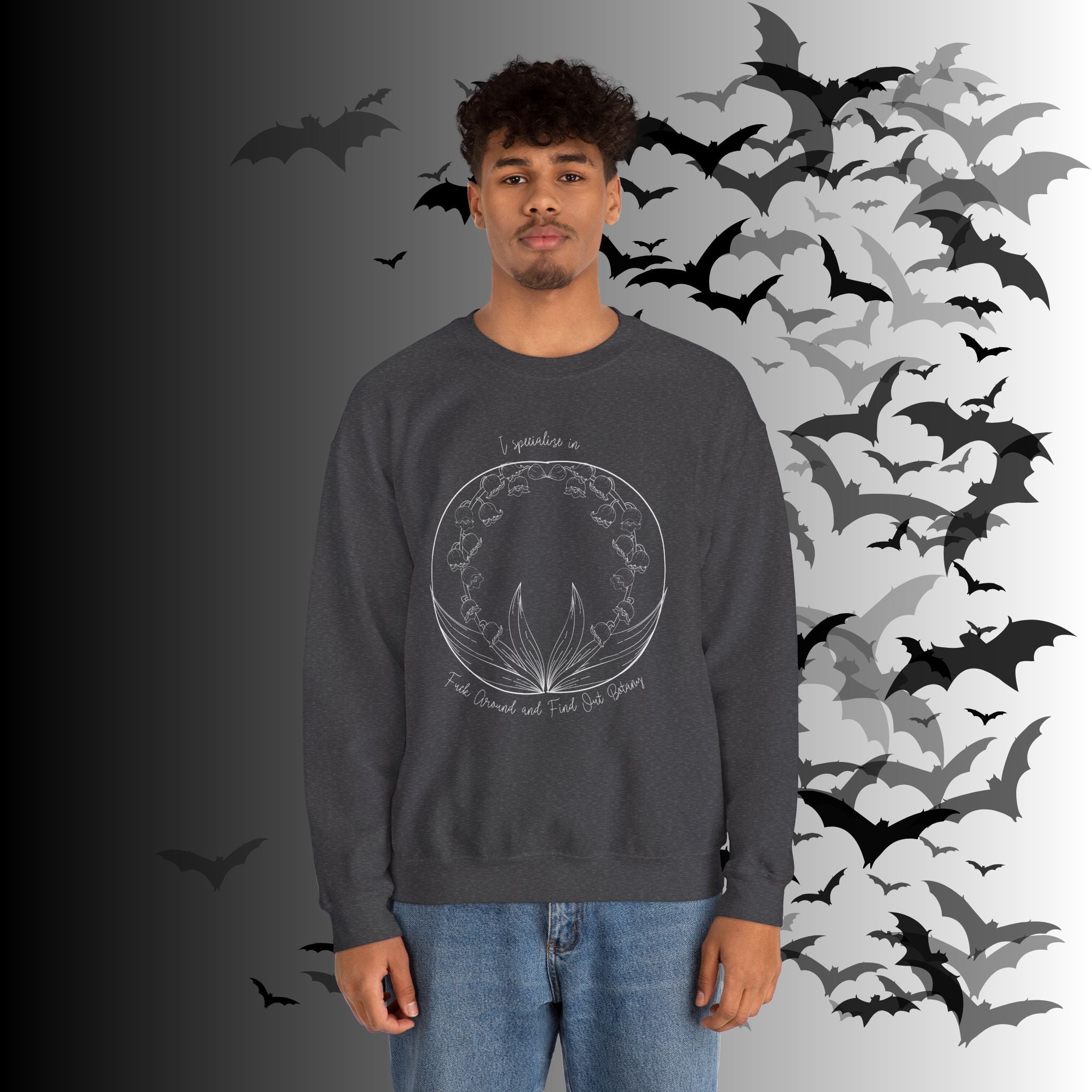 Witchy Botanist Crewneck Sweatshirt — F*ck Around and Find Out Botany