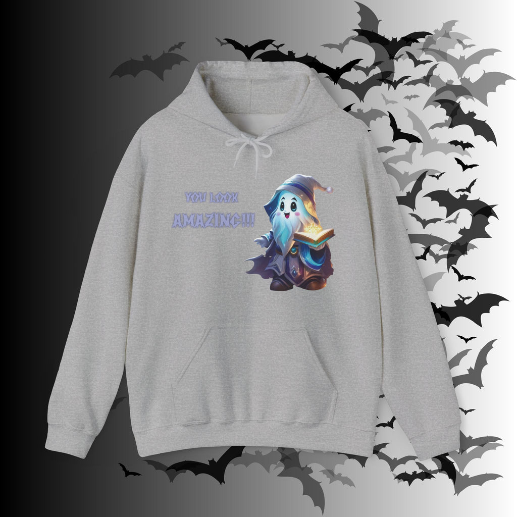 You Look Amazing Wizard Ghost Hoodie — Kawaii Witchy Pullover