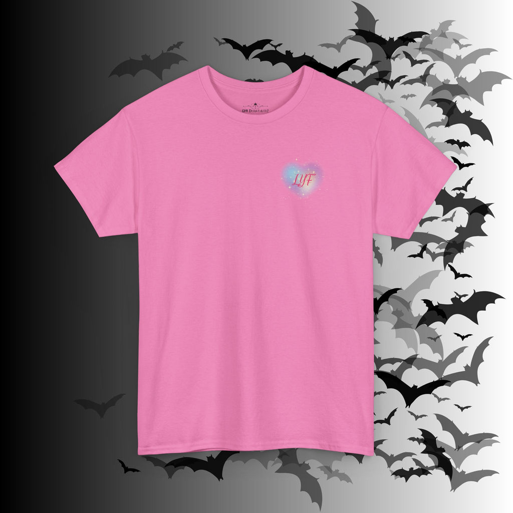 "Love You Forever" Gothic Skeleton Couples T-Shirt — Goth Valentine's Day Matching Tee