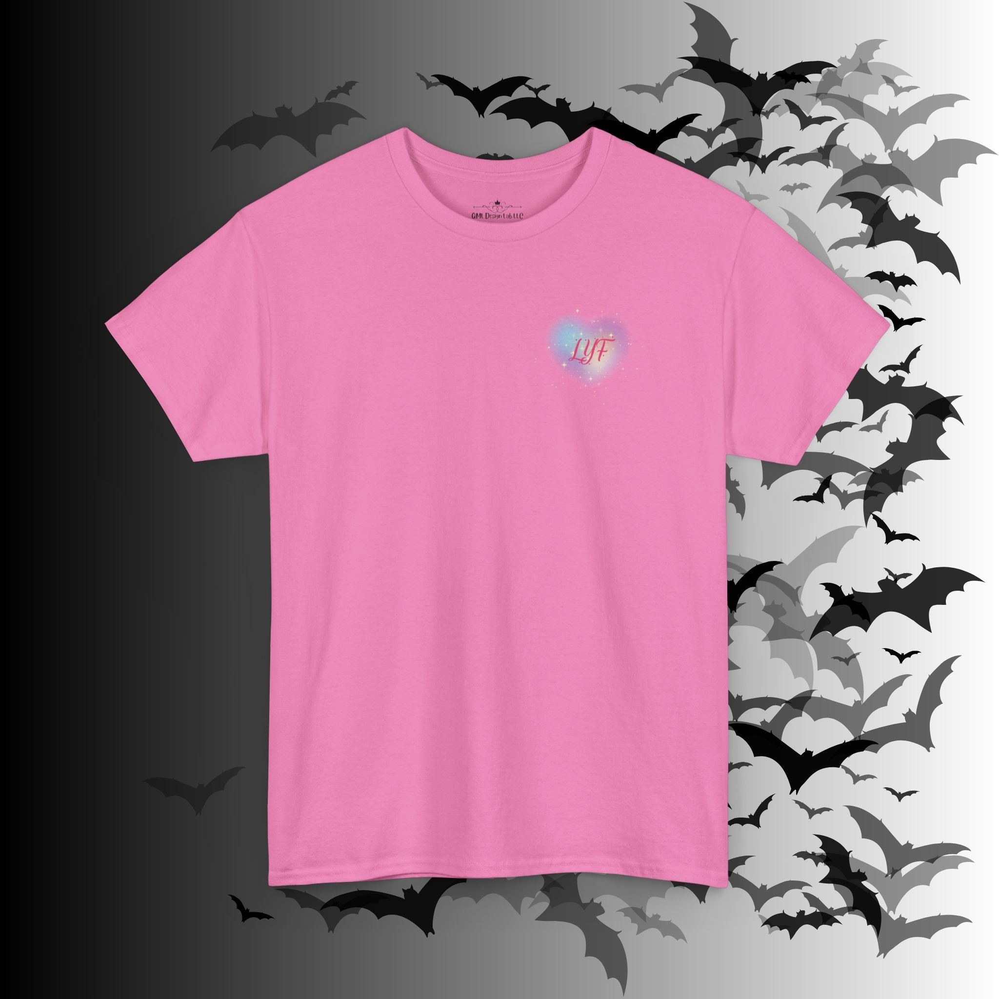 "Love You Forever" Gothic Skeleton Couples T-Shirt — Goth Valentine's Day Matching Tee