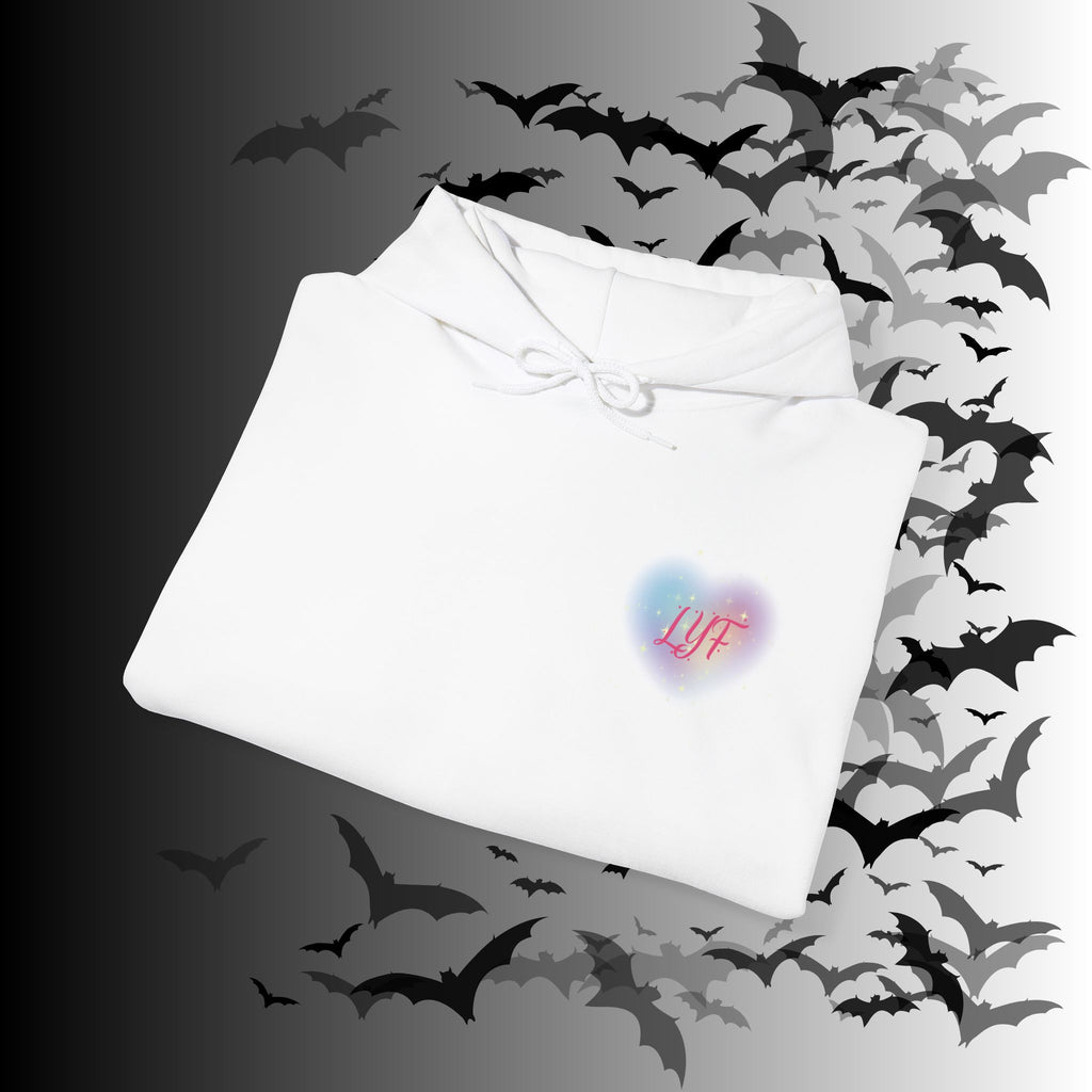 Love You Forever Skeleton Hoodie — Gothic Valentine's Couples Pullover