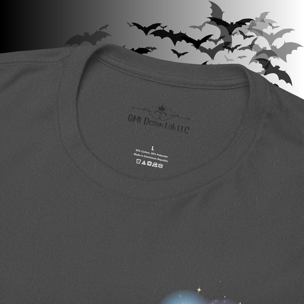 "Love You Forever" Gothic Skeleton Couples T-Shirt — Goth Valentine's Day Matching Tee