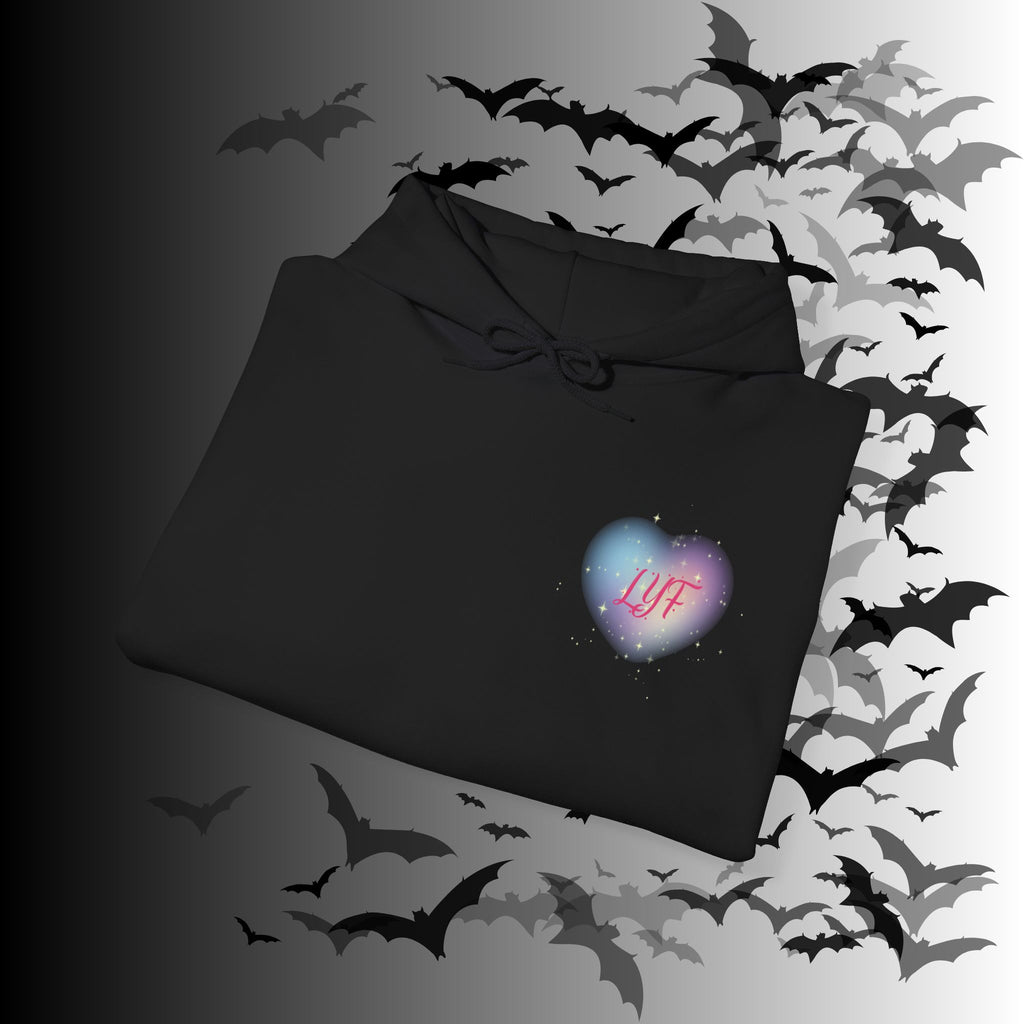 Love You Forever Skeleton Hoodie — Gothic Valentine's Couples Pullover