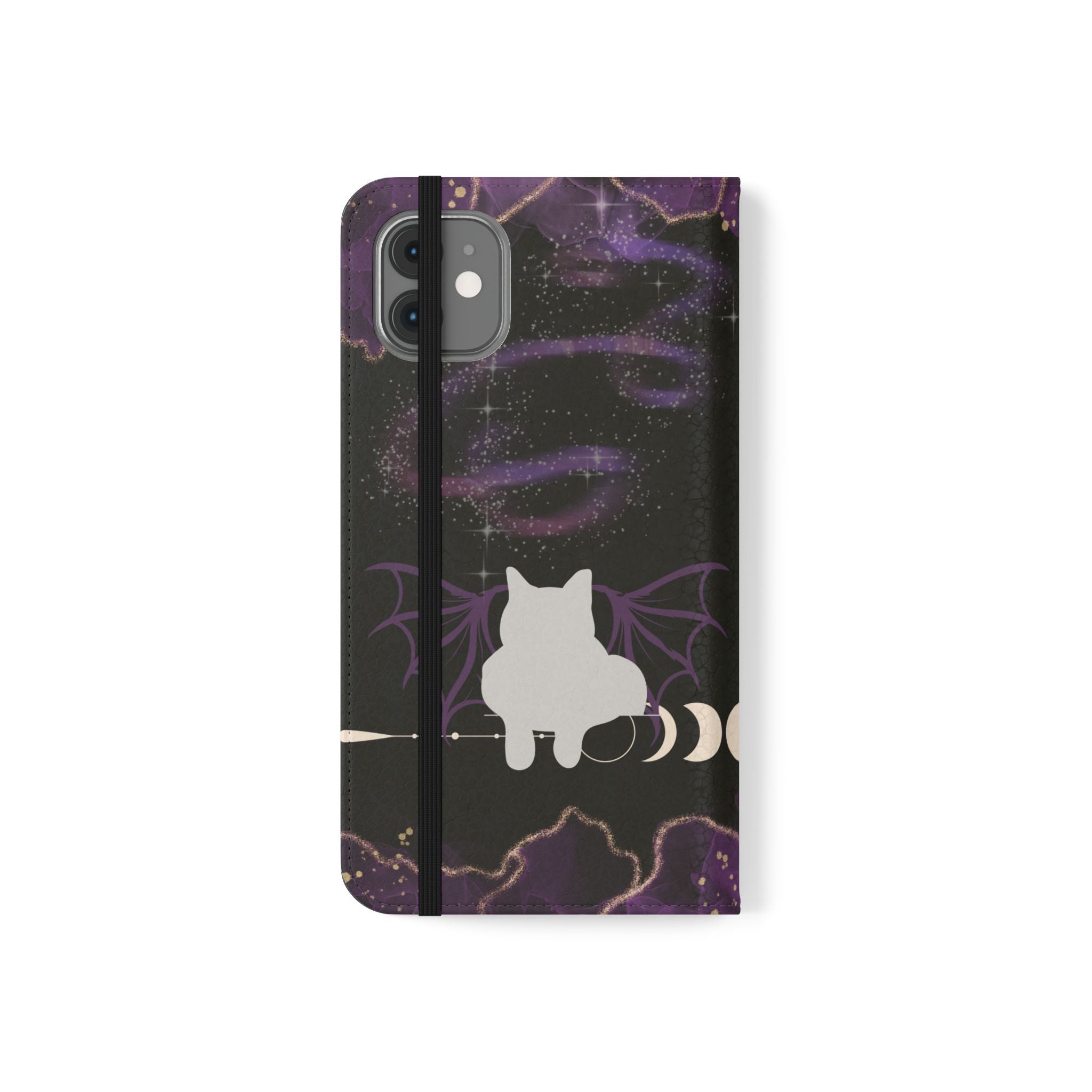 Copy of Goth Botanical Flip Wallet Case for iPhone and Samsung Galaxy Phones