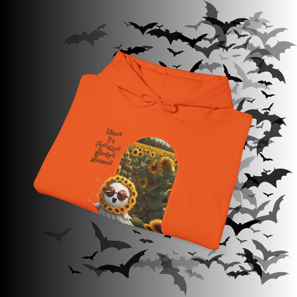Summerween Ghost Hoodie — When It's Finally Spooky Season Pullover