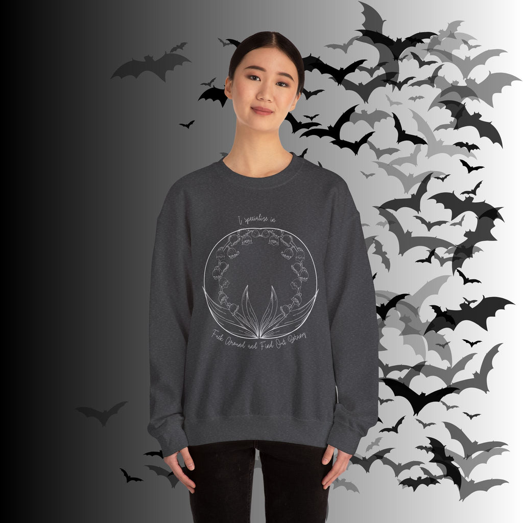 Witchy Botanist Crewneck Sweatshirt — F*ck Around and Find Out Botany