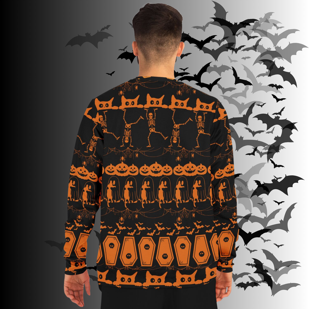 Ugly Halloween All Over Print Sweater