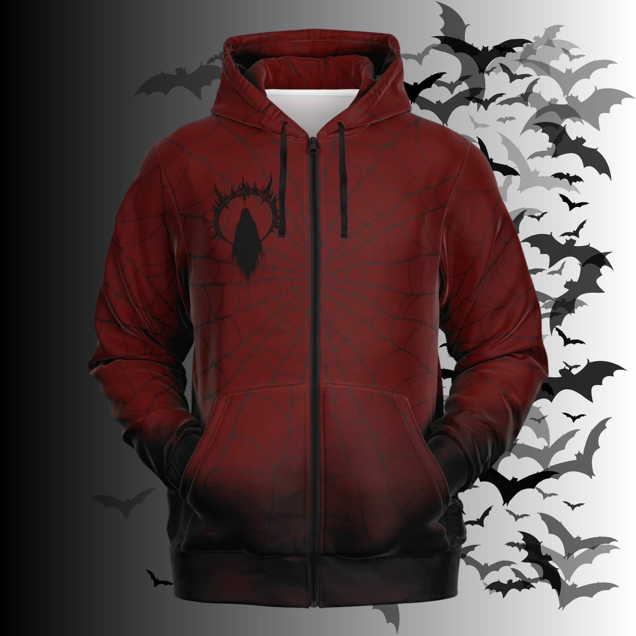 Gothic horror all over print hoodie
