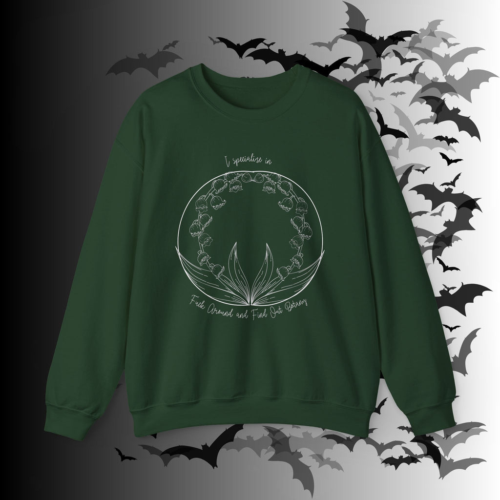 Witchy Botanist Crewneck Sweatshirt — F*ck Around and Find Out Botany