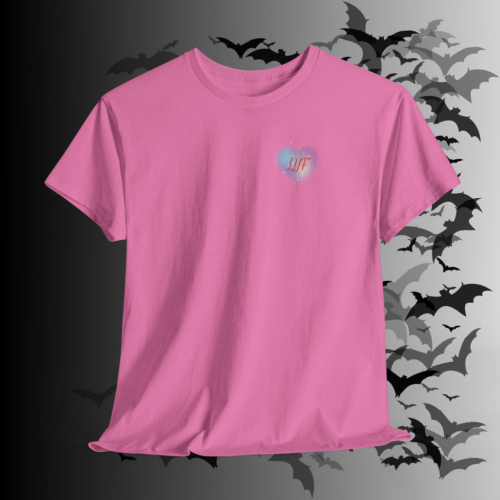 "Love You Forever" Gothic Skeleton Couples T-Shirt — Goth Valentine's Day Matching Tee