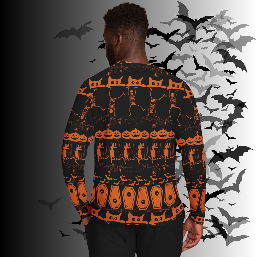 Ugly Halloween All Over Print Sweater
