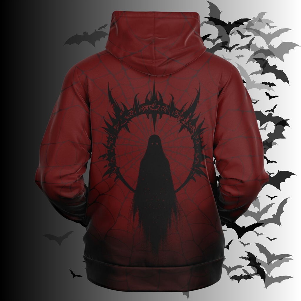 Dark Reaper All Over Print Zip Hoodie