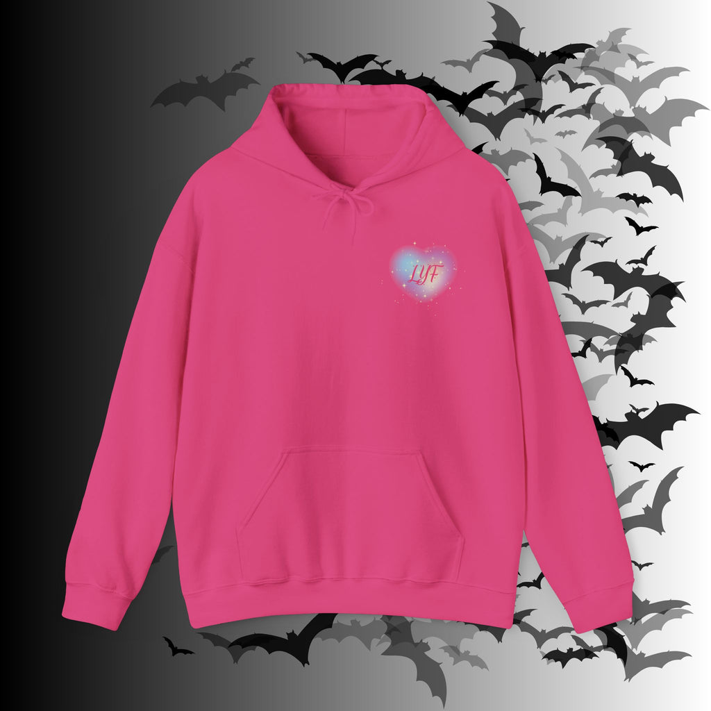 Love You Forever Skeleton Hoodie — Gothic Valentine's Couples Pullover