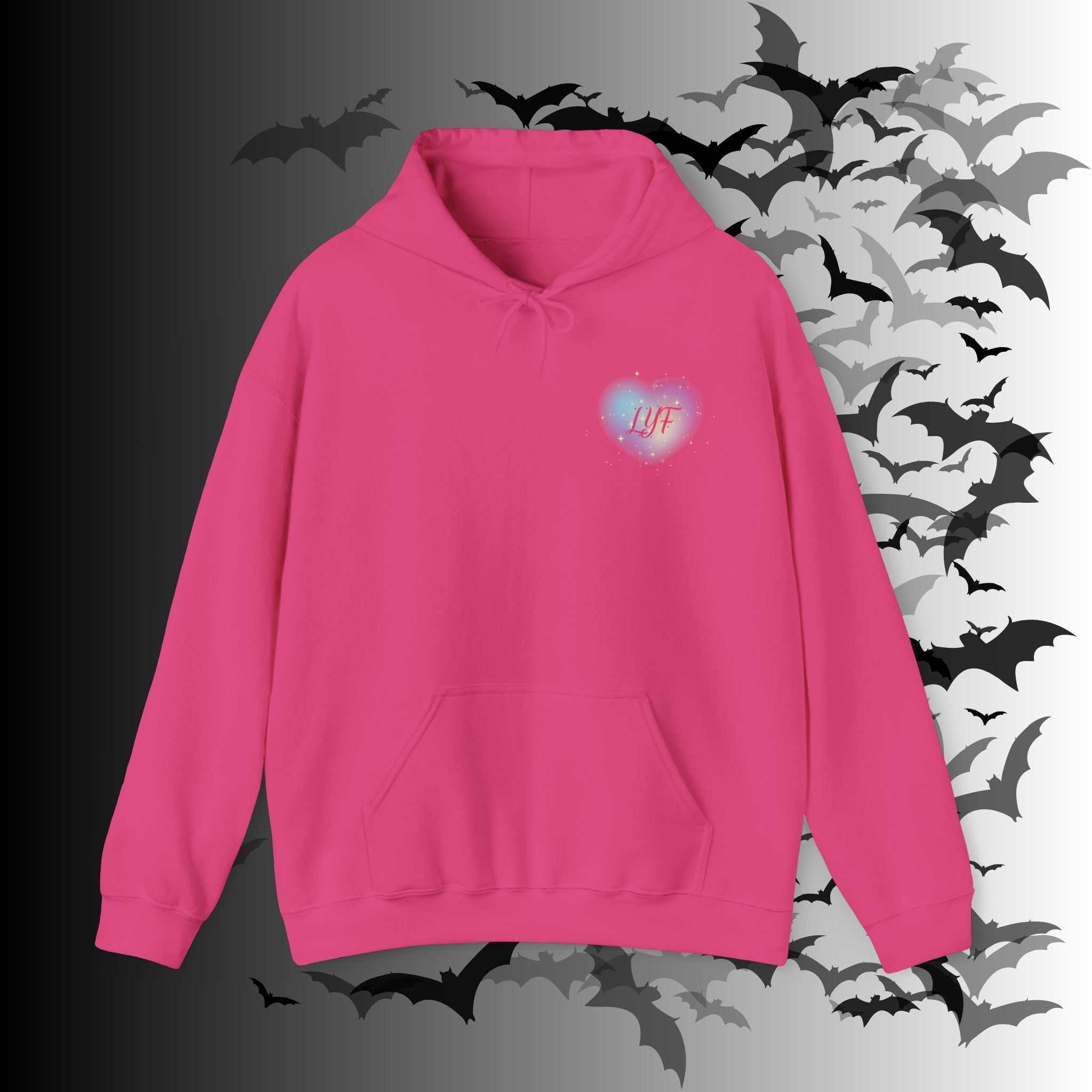 Love You Forever Skeleton Hoodie — Gothic Valentine's Couples Pullover