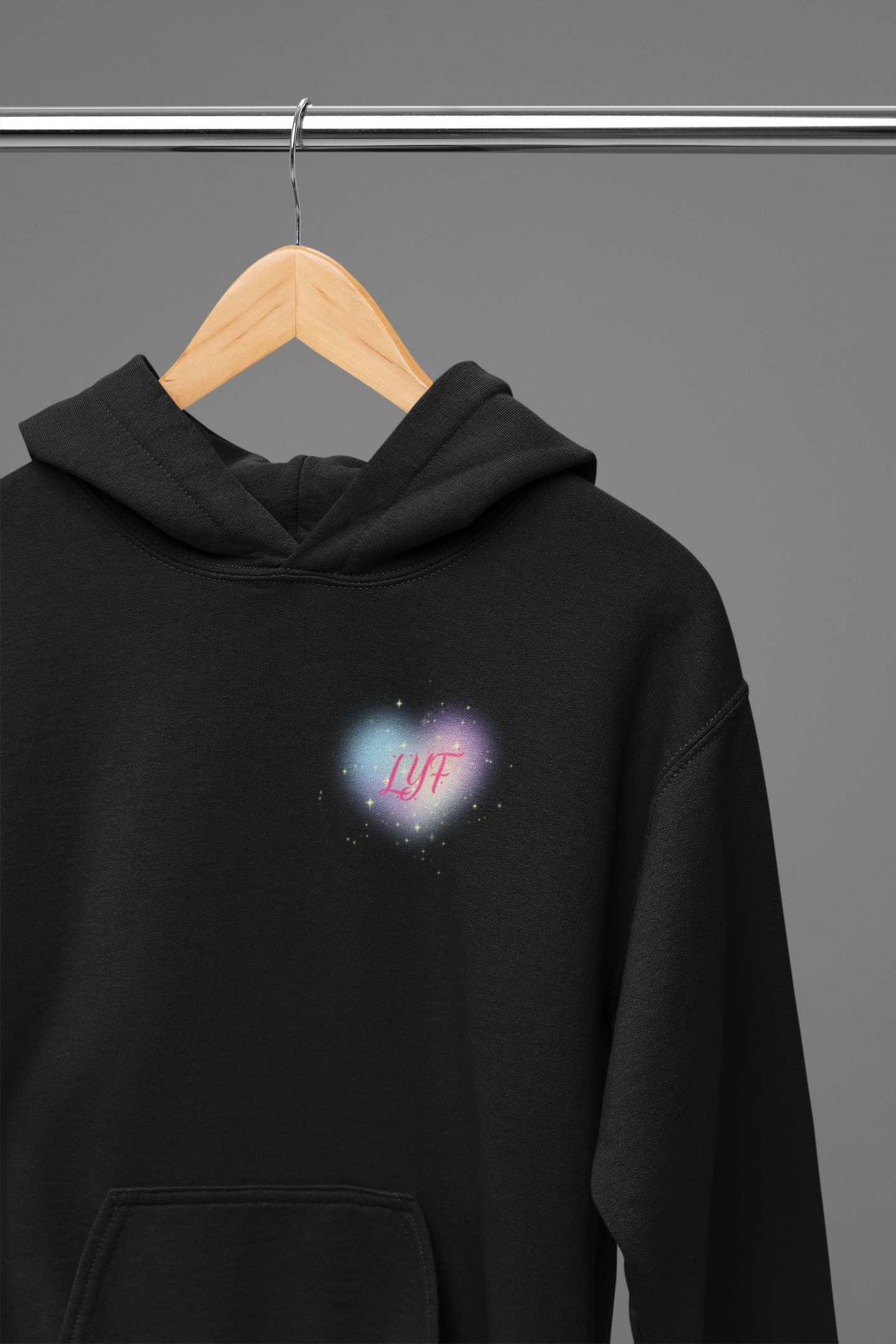 Love You Forever Skeleton Hoodie — Gothic Valentine's Couples Pullover