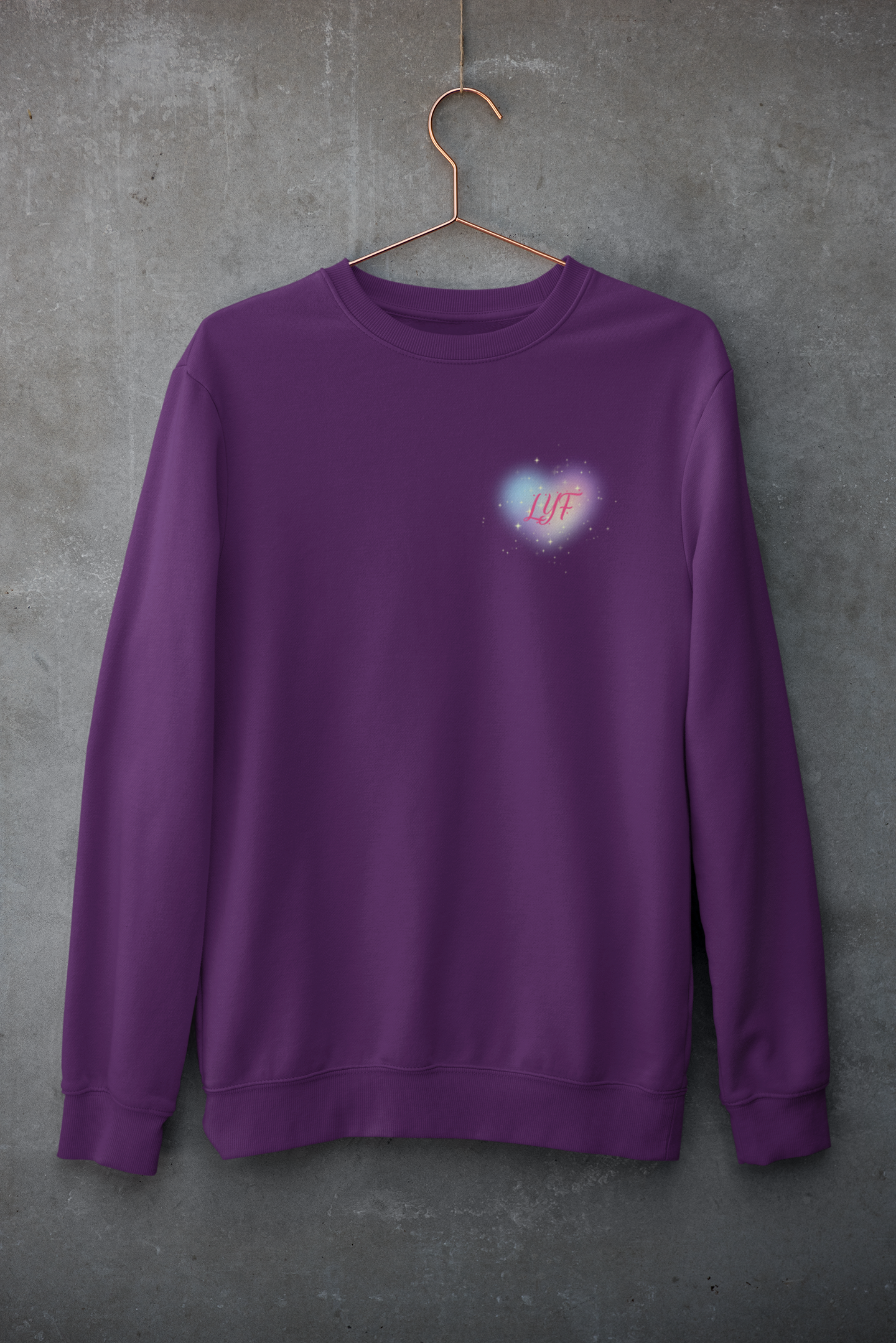 Love You Forever Skeleton Crewneck Sweatshirt — Gothic Valentine's Couples