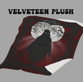 Gothic Ghost Spider Web Throw Blanket — Dark Halloween Home Decor