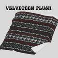 Merry Creepmas Print Throw Blanket — Gothic Holiday Home Decor