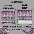 Pastel Goth Floral Skull Throw Pillow — Dark Floral Emo Home Decor