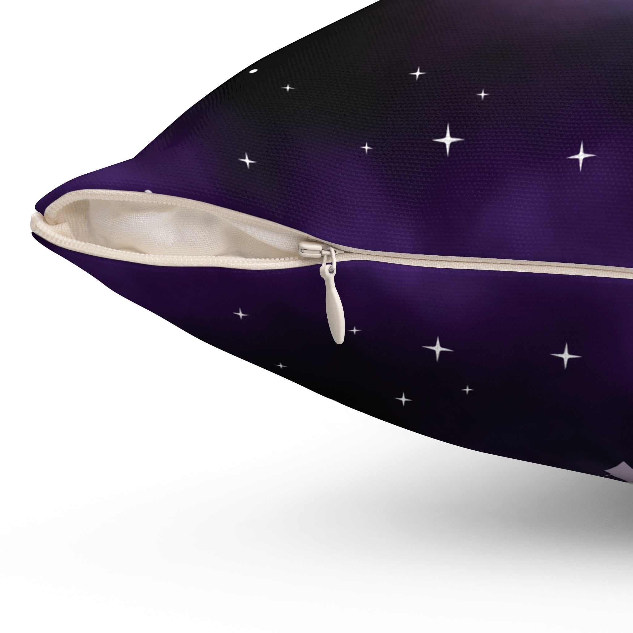 Pastel Goth Celestial Snake Moon Phases Throw Pillow — Witchy Dark Home Decor