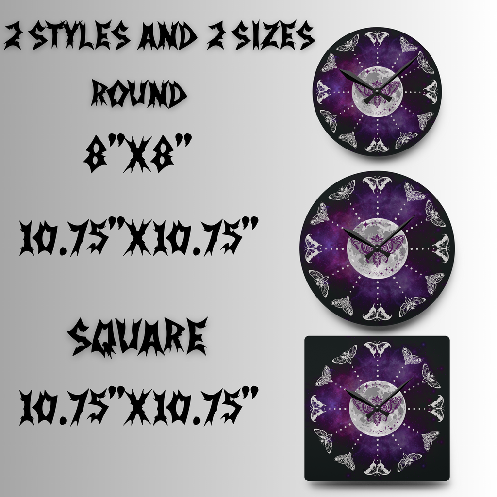 Clock Size Guide