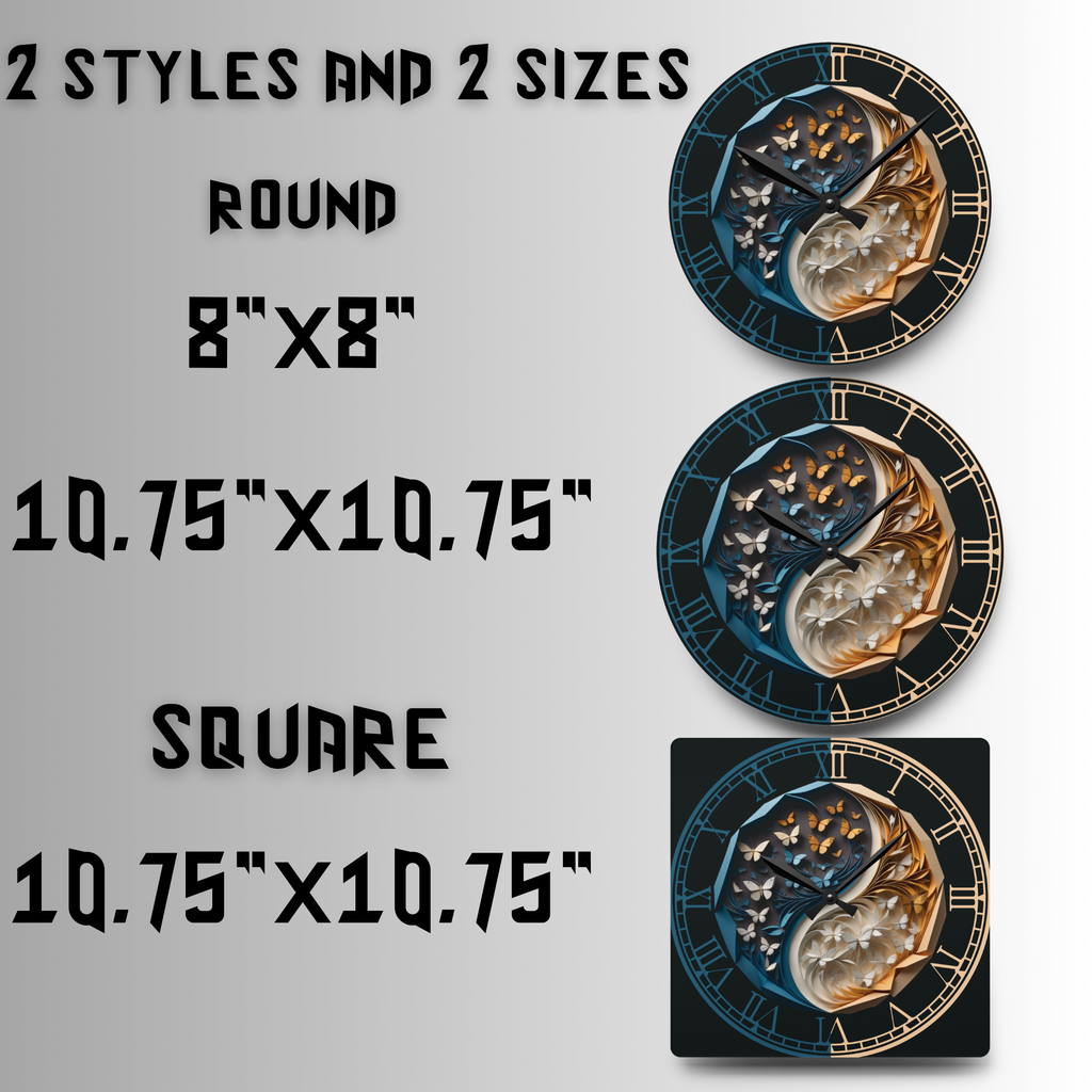 Clock Size Guide