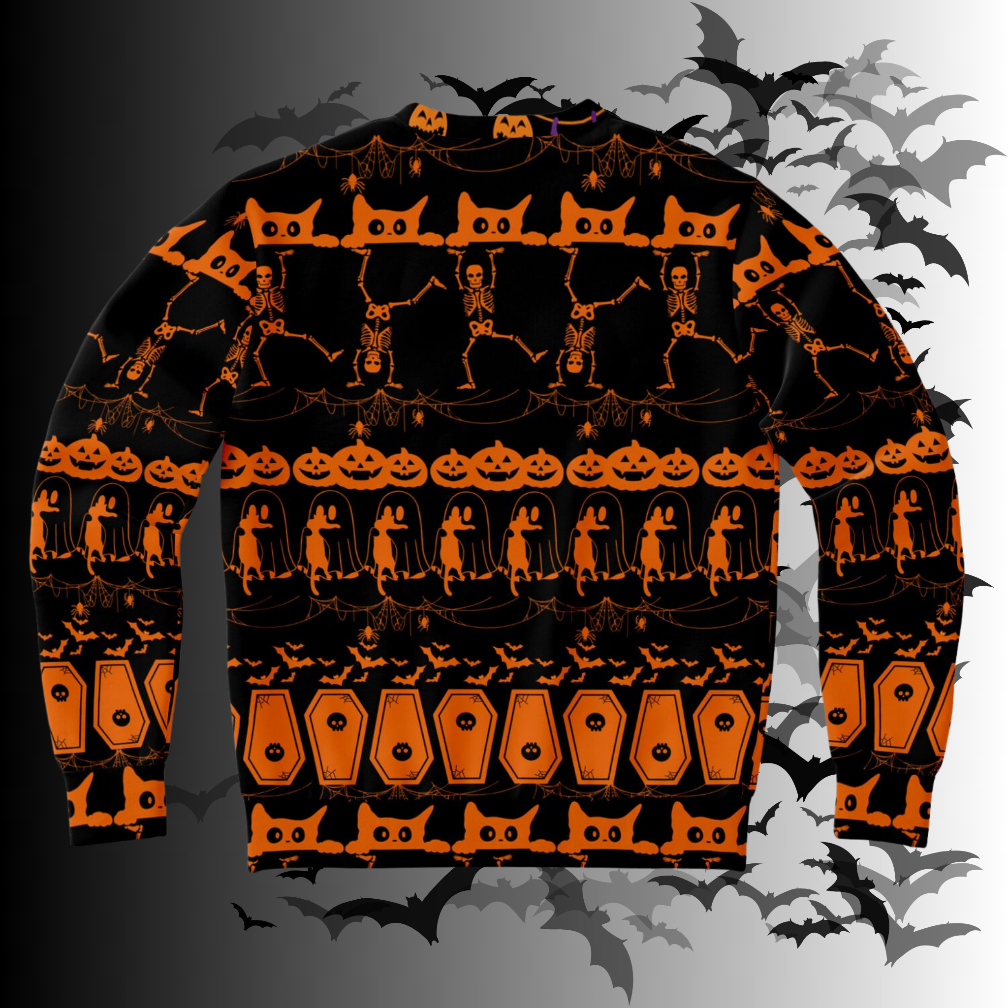 Ugly Halloween All Over Print Sweater