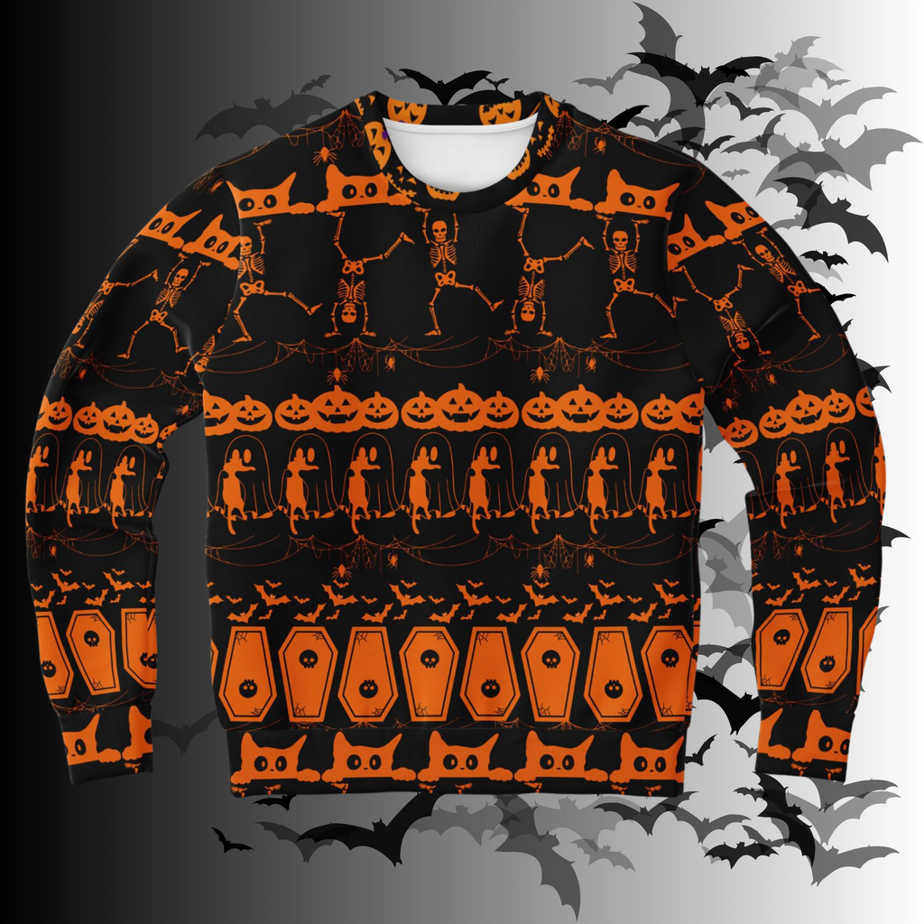 Ugly Halloween All Over Print Sweater