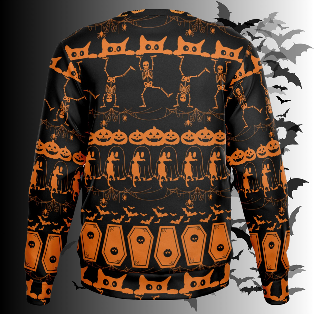 Ugly Halloween All Over Print Sweater